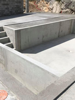 Piscine béton